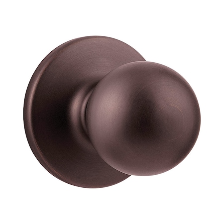 Kwikset Kwikset Polo Venetian Bronze Passage Door Knob Right or Left Handed 92001-510